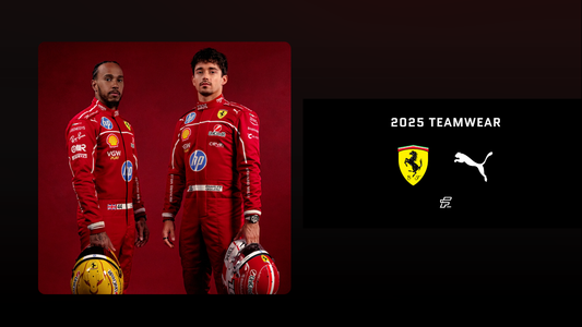 ชุดทีม Scuderia Ferrari ฤดูกาล 2025