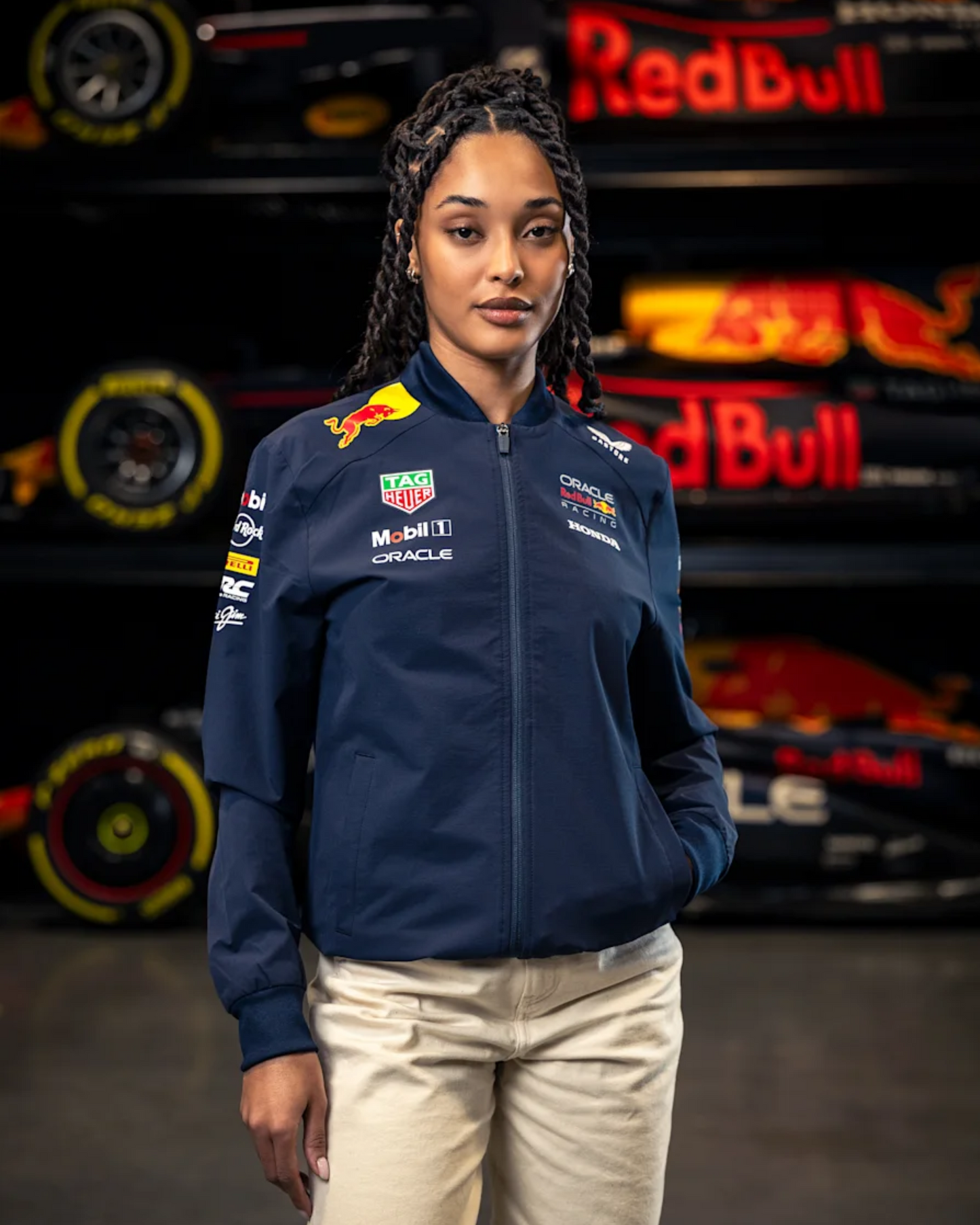 Red Bull Racing F1 2025 Replica Bomber Jacket
