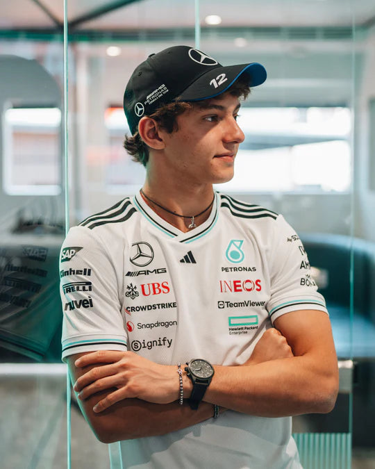 Mercedes-AMG F1 adidas 2025 Team Kimi Antonelli Driver Cap - Black