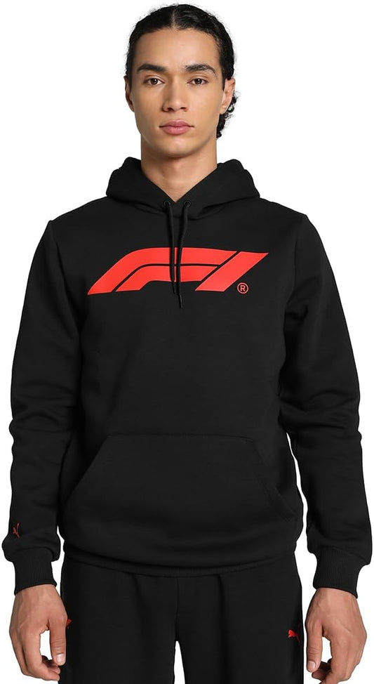 เสื้อฮู้ดดี้ F1 Collection PUMA ESS F1® Logo - สีดำ