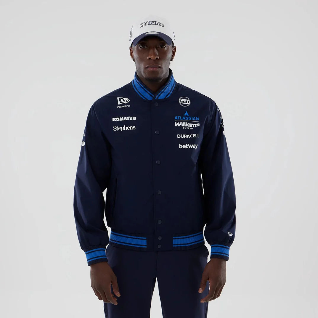 Atlassian Williams Racing 2026 Team Varsity Jacket – FASTEST LAP