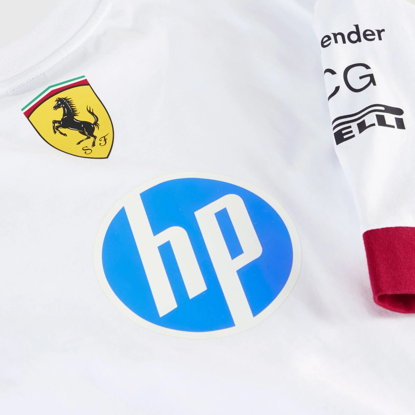 Scuderia Ferrari F1 PUMA 2025 Driver's Oversized T-shirt - White