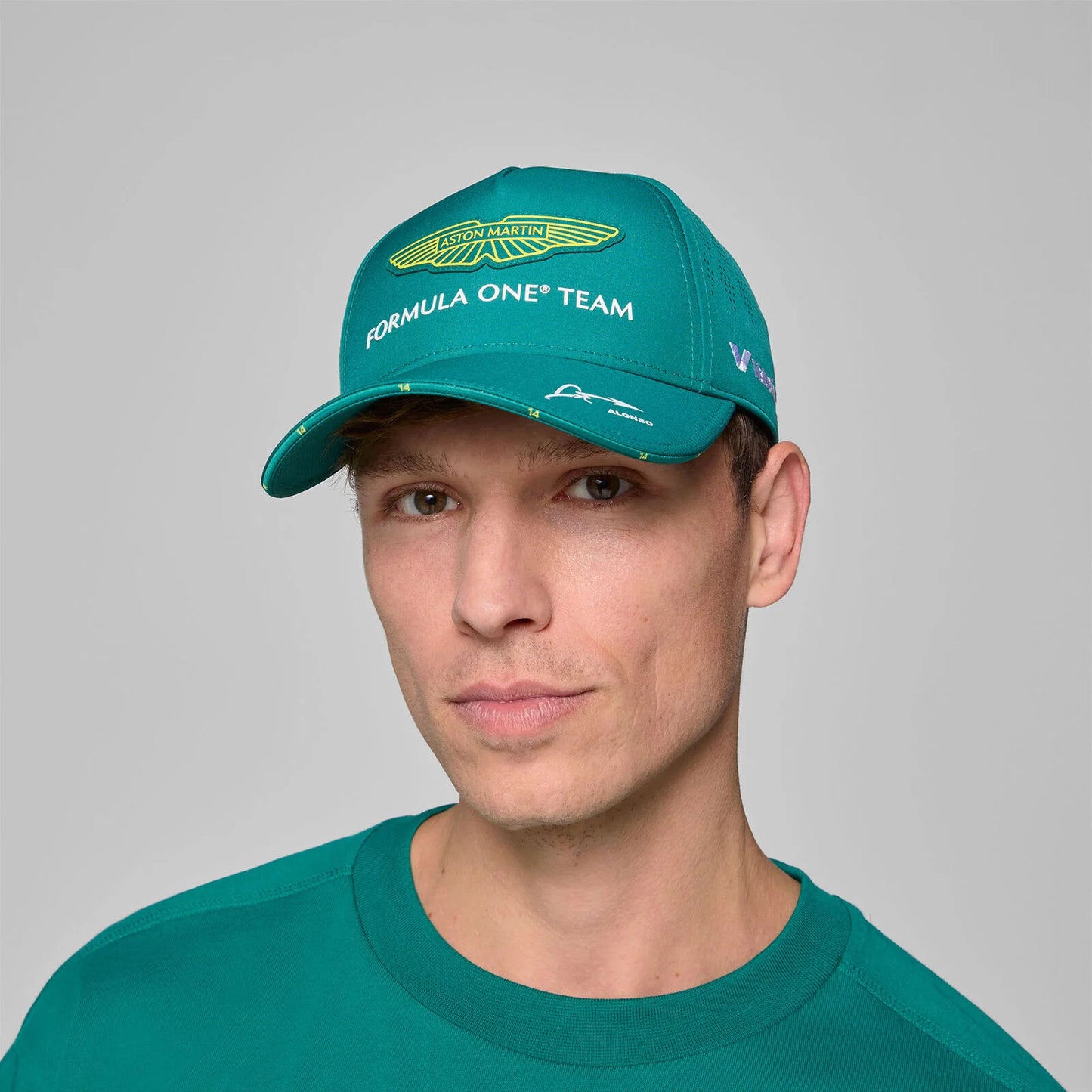 Aston Martin F1 Team 2025 Fernando Alonso Driver Cap - Green