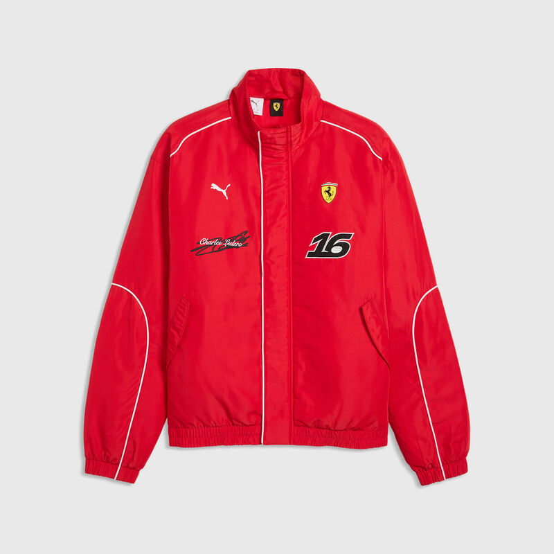 Scuderia Ferrari F1 PUMA Charles Leclerc Racing Jacket – FASTEST LAP