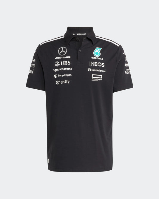 Mercedes-AMG F1 2025 Team Polo  - Black