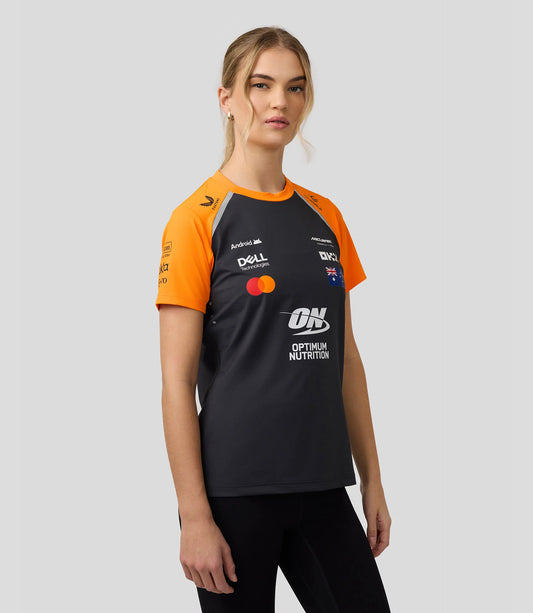 McLaren F1 2025 Women's Oscar Piastri Team T-Shirt - PHANTOM