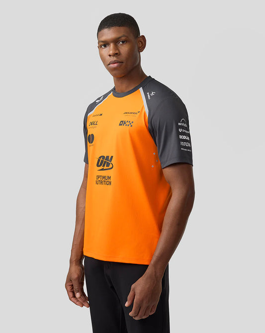 McLaren F1 2025 Men's Team T-Shirt - PAPAYA