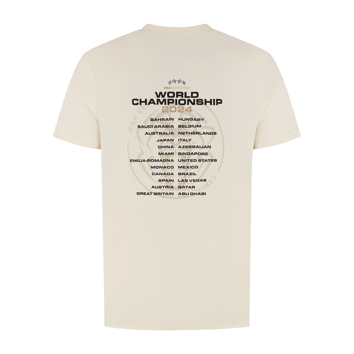 World Champion 2024 T-shirt - Off White