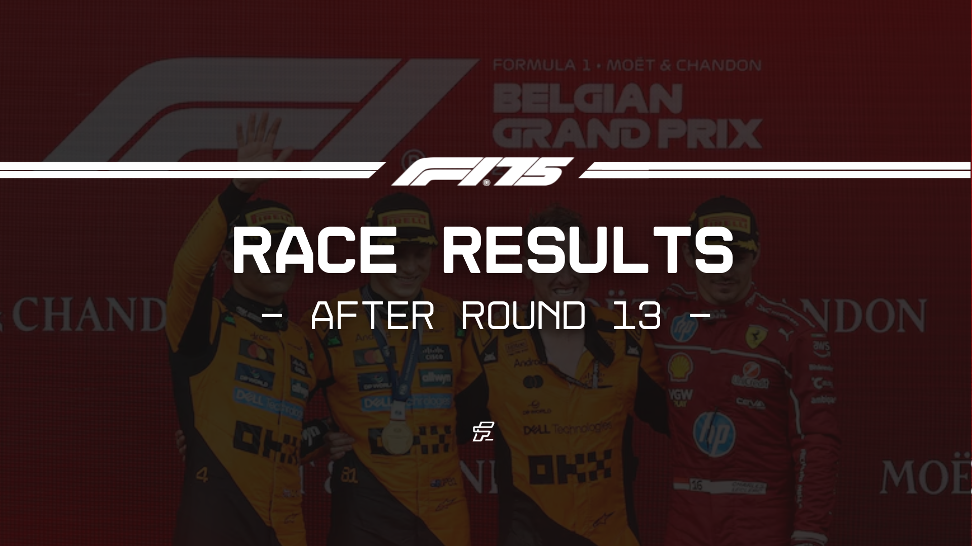 Race Results | After round 13