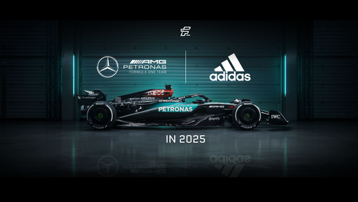 Adidas x Merceds AMG Petronas ในฤดูกาล 2025