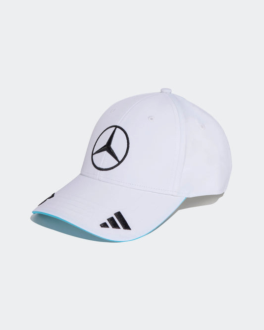 Mercedes-AMG F1 adidas 2025 Team George Russell Driver Cap - White