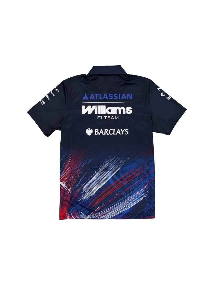 Atlassian Williams Racing 2026 Silverstone GP Team Tech Polo
