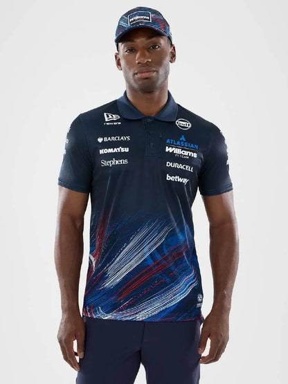 Atlassian Williams Racing 2026 Silverstone GP Team Tech Polo
