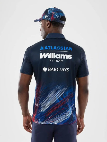 Atlassian Williams Racing 2026 Silverstone GP Team Tech Polo
