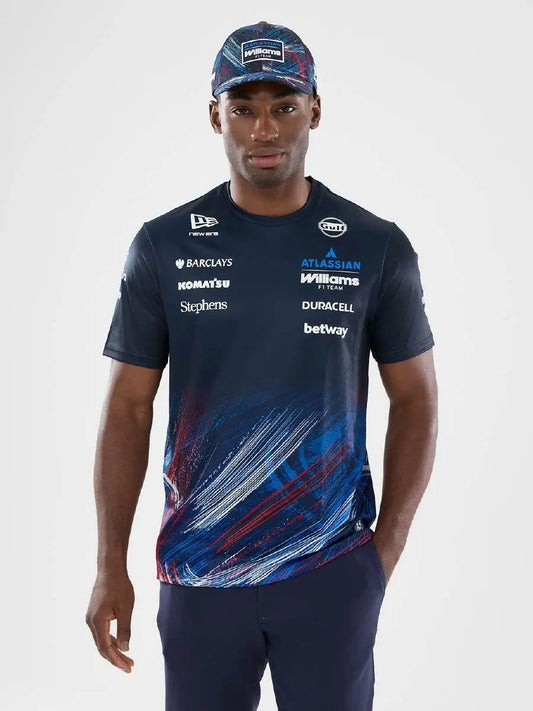 Atlassian Williams Racing 2026 Silverstone GP Team Tech T-shirt