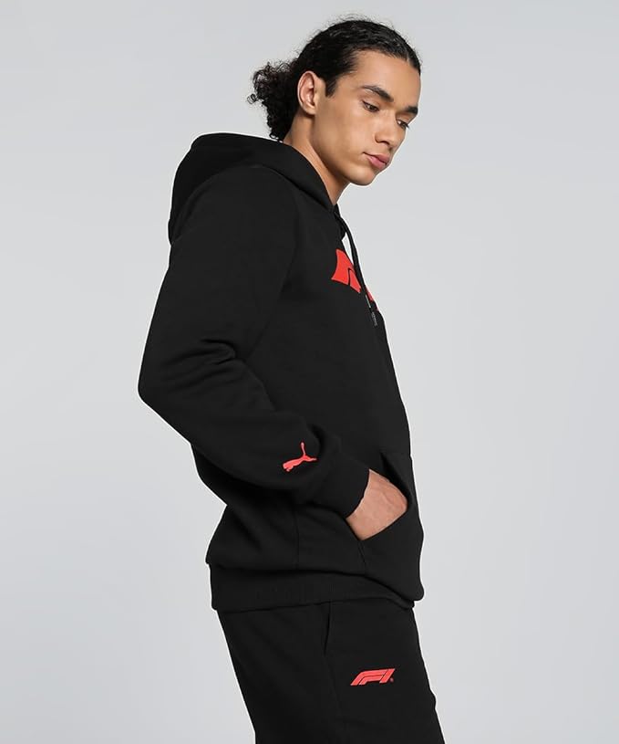 F1 Collection PUMA ESS F1® Logo Hoodie - Black