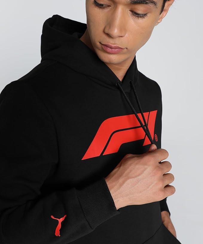 F1 Collection PUMA ESS F1® Logo Hoodie - Black