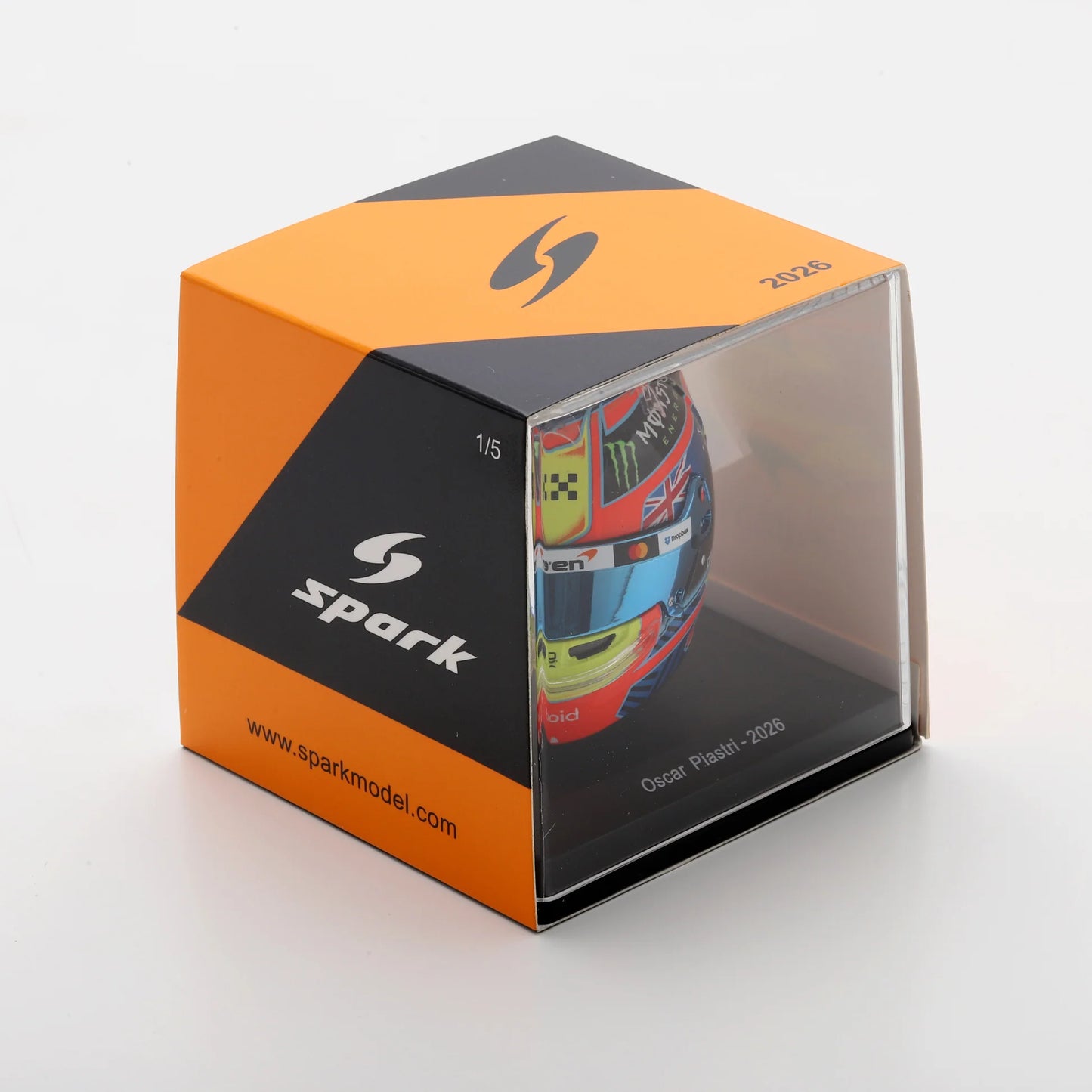 McLaren F1 Team Oscar Piastri 2026 1:5 Model Helmet