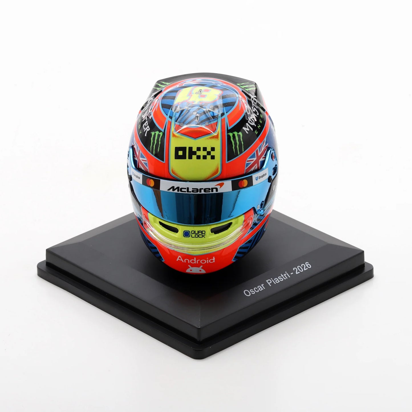 McLaren F1 Team Oscar Piastri 2026 1:5 Model Helmet