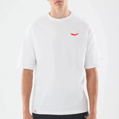 TEAM FIFTY5 Oversized Tee - White