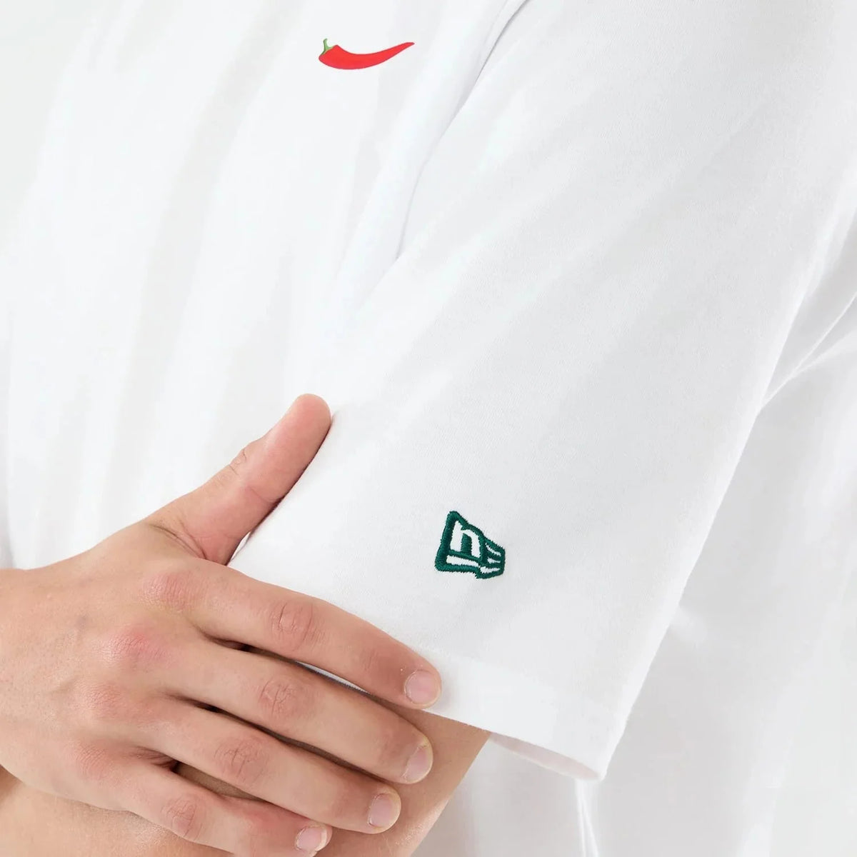 TEAM FIFTY5 Oversized Tee - White