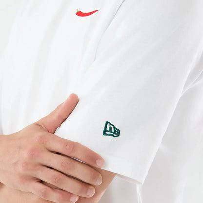 TEAM FIFTY5 Oversized Tee - White