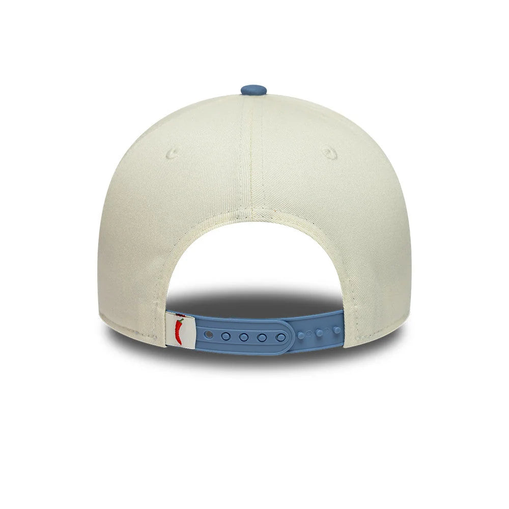 TEAM FIFTY5 Contrast Visor 9Forty Cap A-Frame - Chrome White
