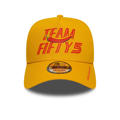 TEAM FIFTY5 Grandstand 9Forty Cap A-Frame - Amber Gold
