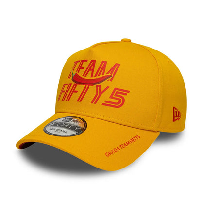 TEAM FIFTY5 Grandstand 9Forty Cap A-Frame - Amber Gold