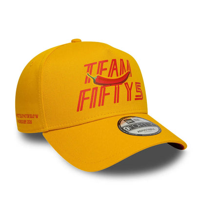 TEAM FIFTY5 Grandstand 9Forty Cap A-Frame - Amber Gold