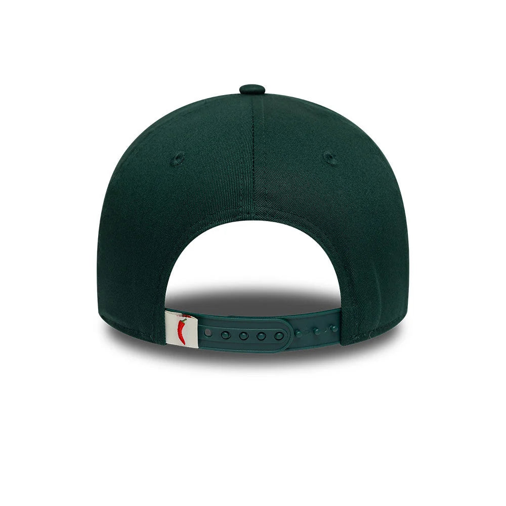 TEAM FIFTY5 Puff Print 9Forty Cap A-Frame - Dark Green