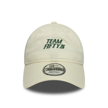 TEAM FIFTY5 9Twenty Cap - Chrome White