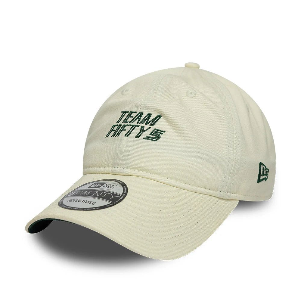 TEAM FIFTY5 9Twenty Cap - Chrome White
