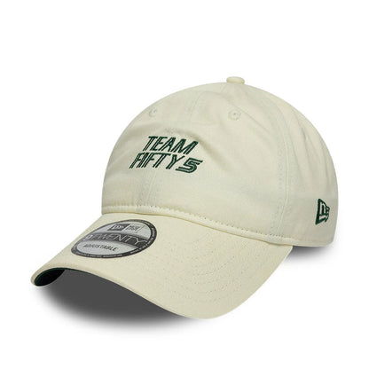 TEAM FIFTY5 9Twenty Cap - Chrome White