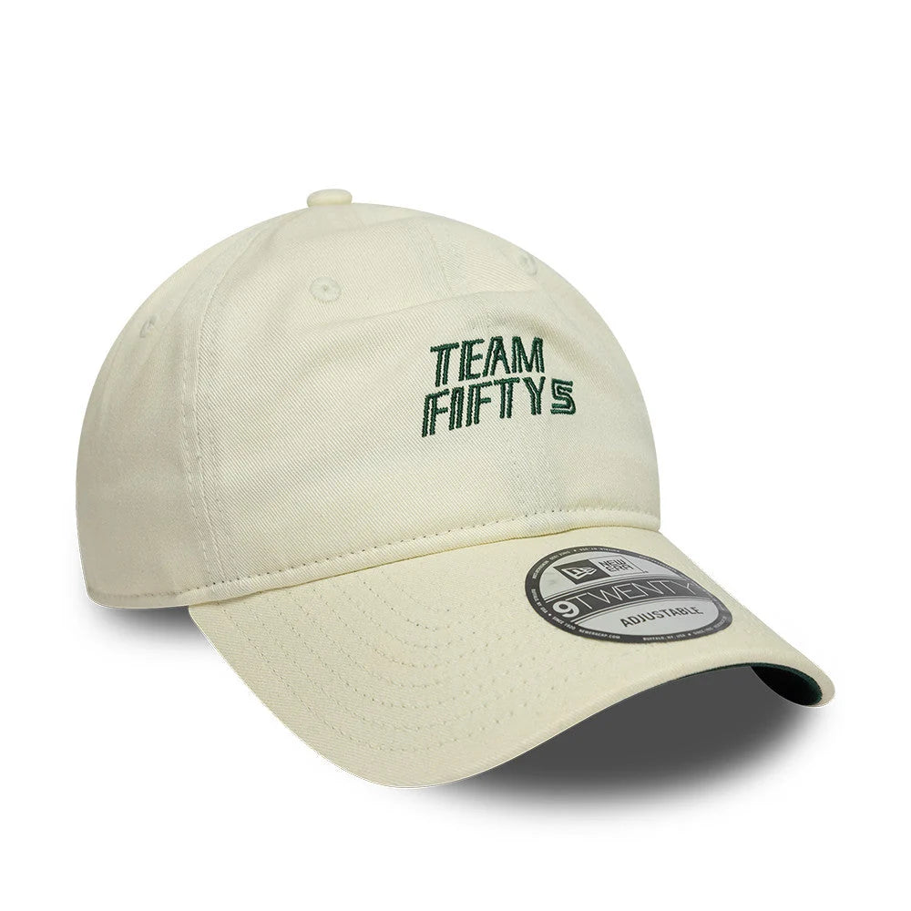 TEAM FIFTY5 9Twenty Cap - Chrome White