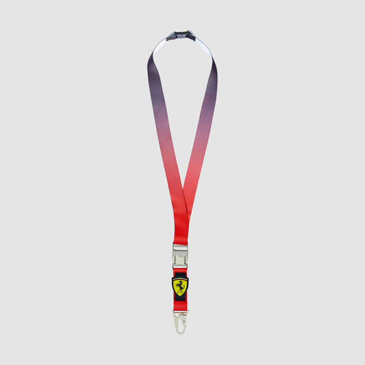 Scuderia Ferrari Gradient Logo Lanyard