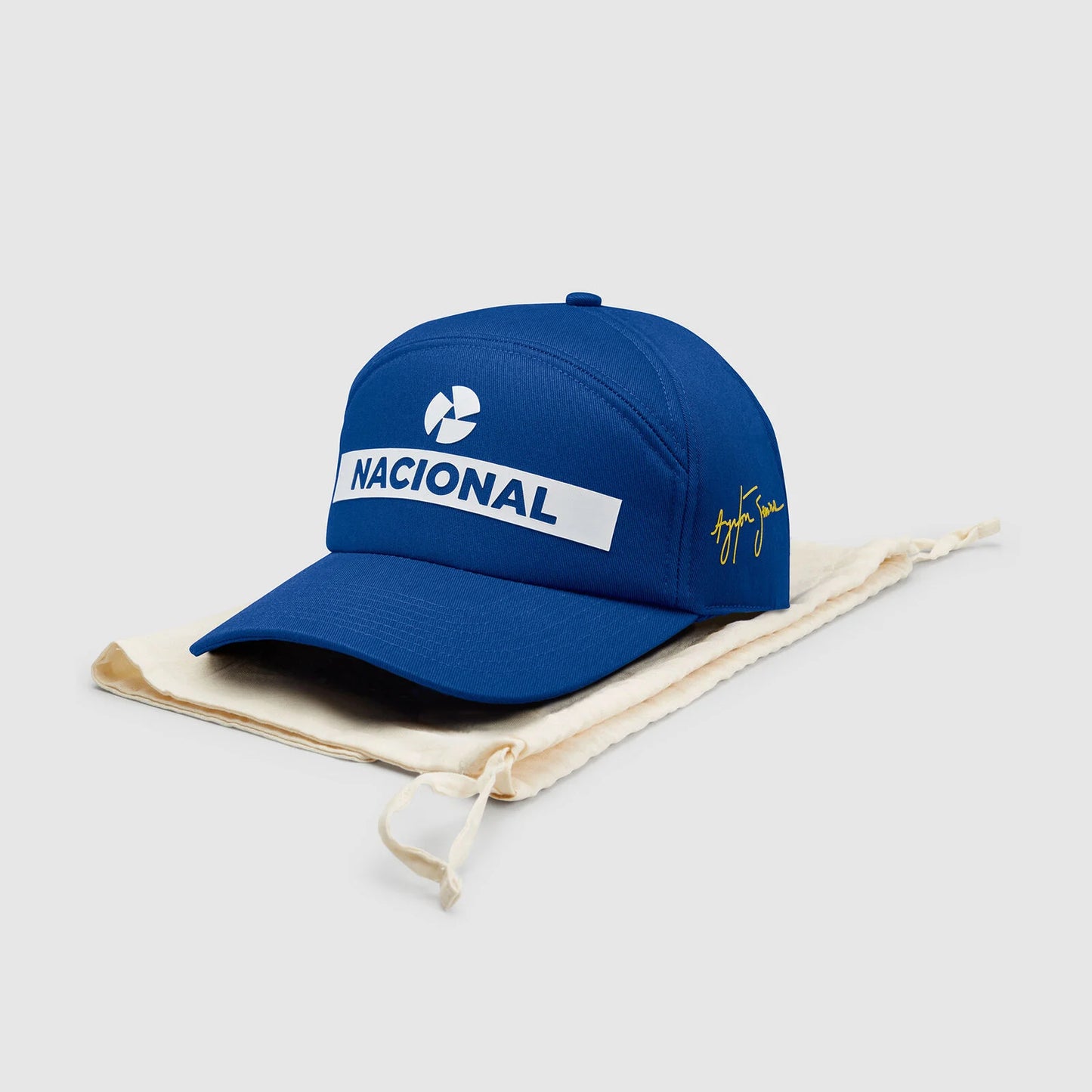 Ayrton Senna Replica Nacional Cap with Bag