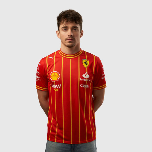 เสื้อฟุตบอล Ferrari Charles Leclerc 2024