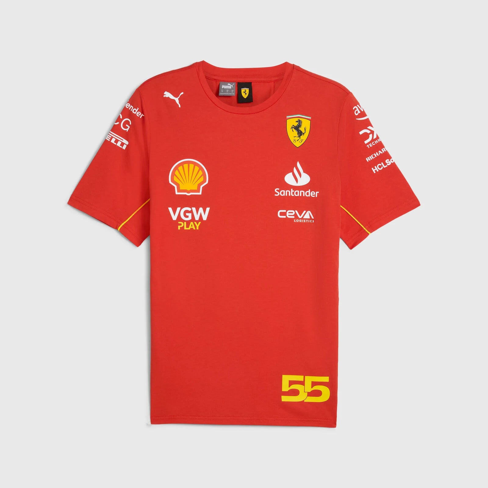 เสื้อยืด PUMA Scuderia Ferrari F1 Carlos Saniz 2024