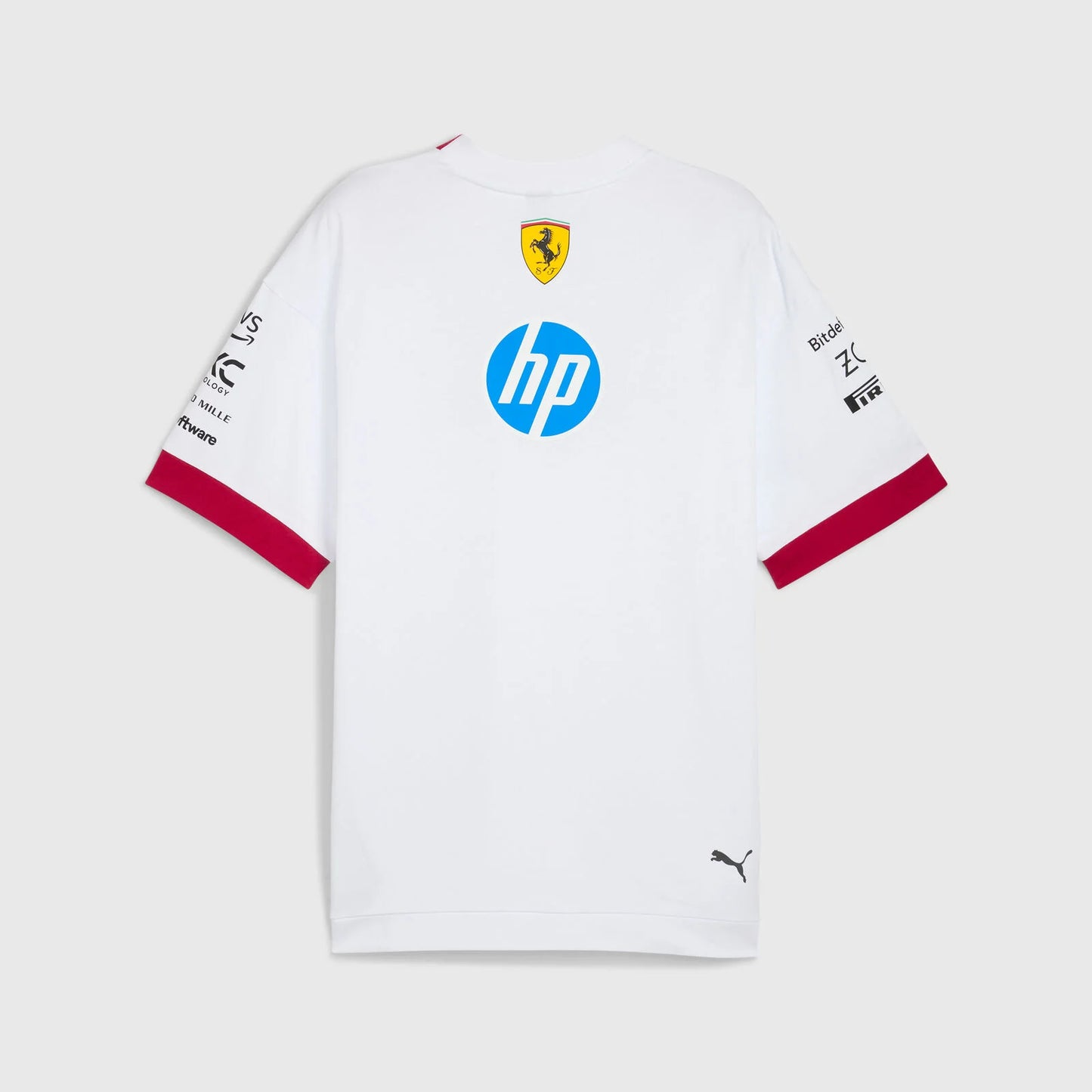 Scuderia Ferrari F1 PUMA 2025 Driver's Oversized T-shirt - White