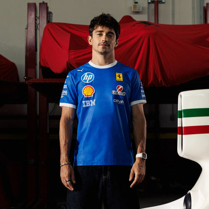 Scuderia Ferrari F1 PUMA 2025 Monza GP Team T-shirt
