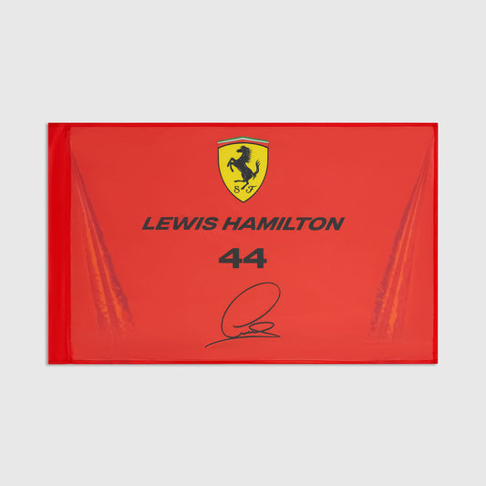 Scuderia Ferrari F1 Lewis Hamilton Flag