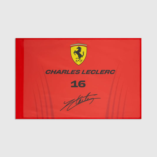 Scuderia Ferrari F1 Charles Leclerc Flag