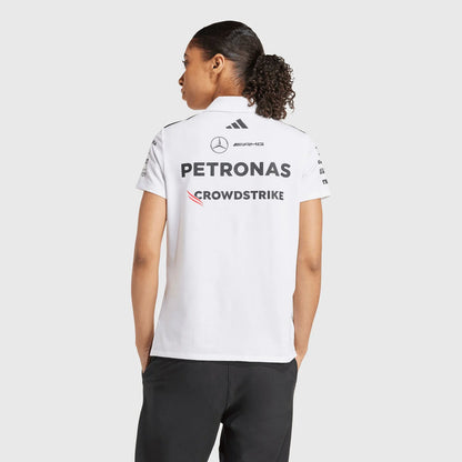 Mercedes-AMG F1 2025 Women's Team Polo - White
