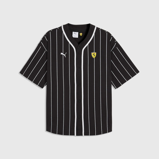 Scuderia Ferrari F1 PUMA Baseball Jersey - Black