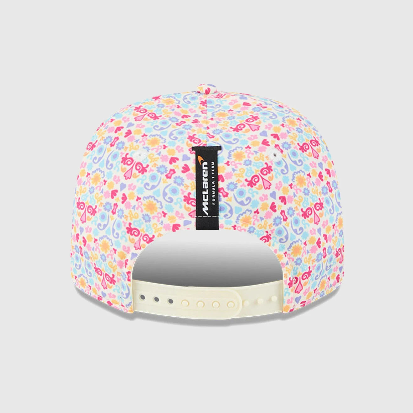 Oscar Piastri Driver Edition New Era Baseballcap Brazilië GP Special Edition Bloemen McLaren McLaren F1 Pet Oscar Piastri Driver Edition New Era Baseballcap Brazilië GP Special Edition Bloemen McLaren McLaren F1 Pet