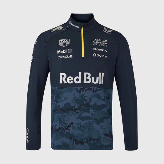 Red Bull Racing 2025 x Hypebeast Unisex Team Half Zip Sweatshirt