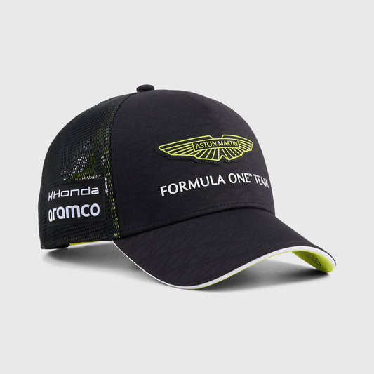 Aston Martin F1 Team 2026 Replica Stroll Trucker cap - Black
