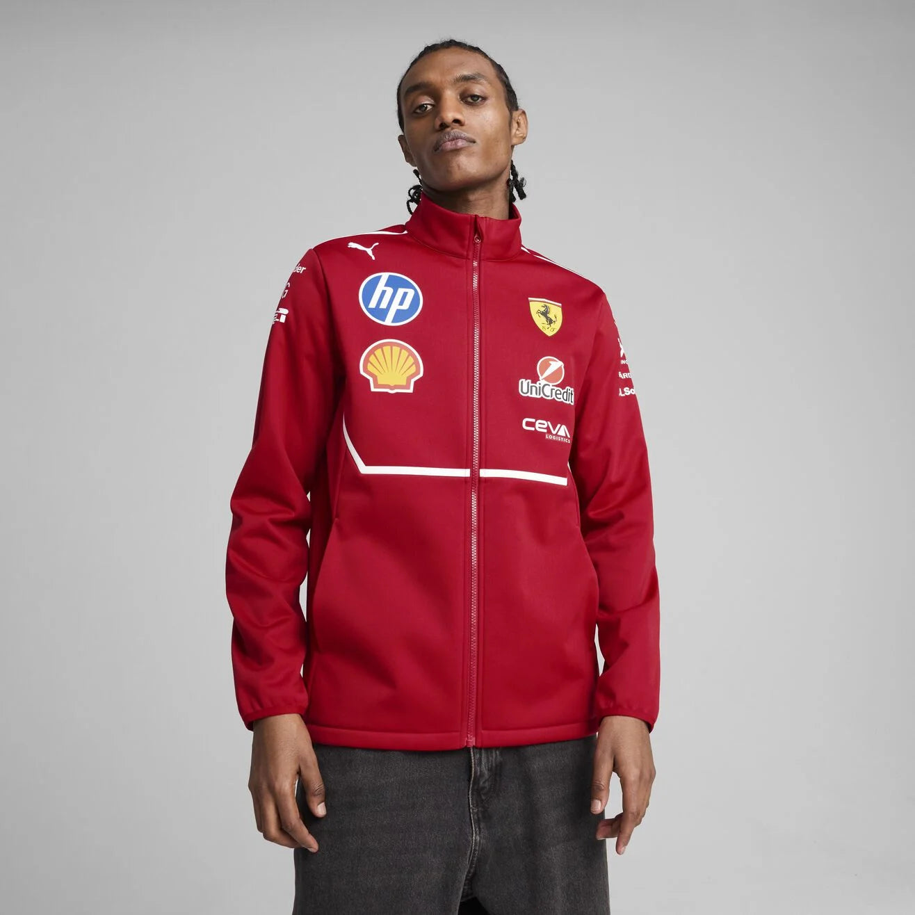 Scuderia Ferrari F1 PUMA 2025 Team Softshell Jacket