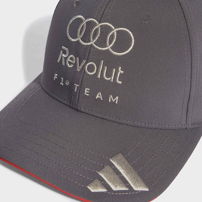 Audi F1 Team adidas 2026 Team Baseball Cap - Grey Strata